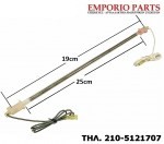 ΓΥΑΛΙΝΗ ΑΝΤΙΣΤΑΣΗ ΨΥΓΕΙΟΥ 19cm-25cm - 120 watt - 230 volt, 10205814